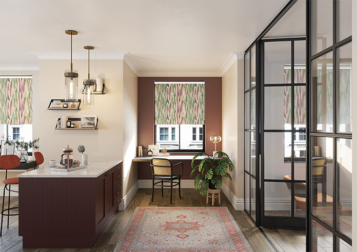 Bombay, Pink Crush - Twist&Fit Roller Blind - Image 8